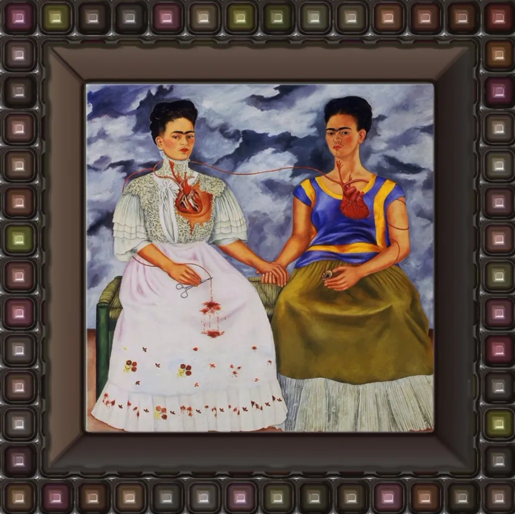 Les Deux Fridas, peinture de Frida Kahlo