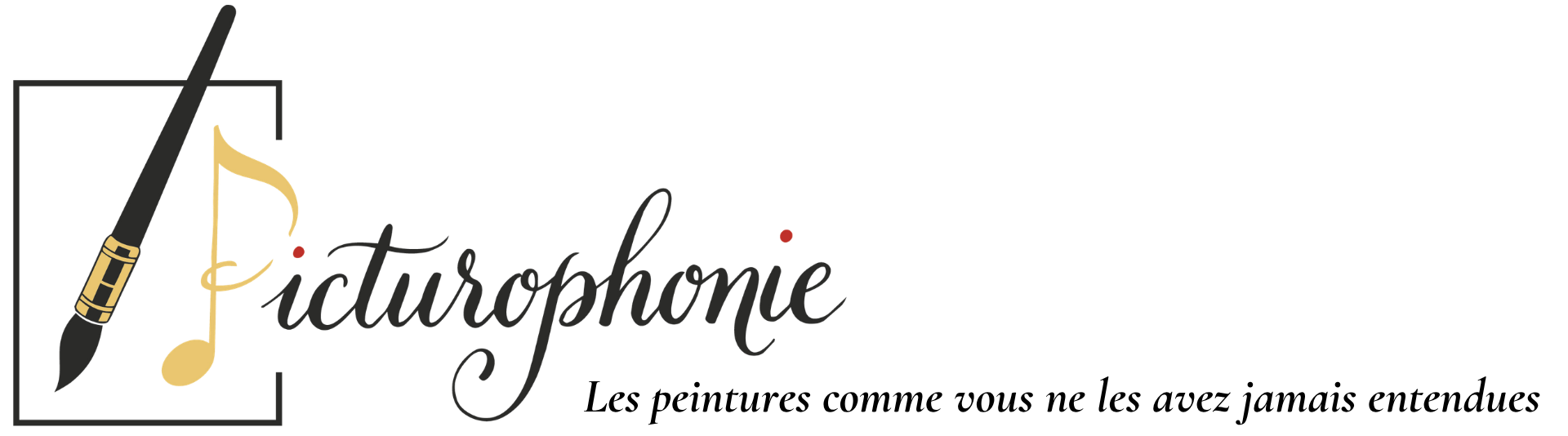 Logo Picturophonie, spectacle musical et pictural